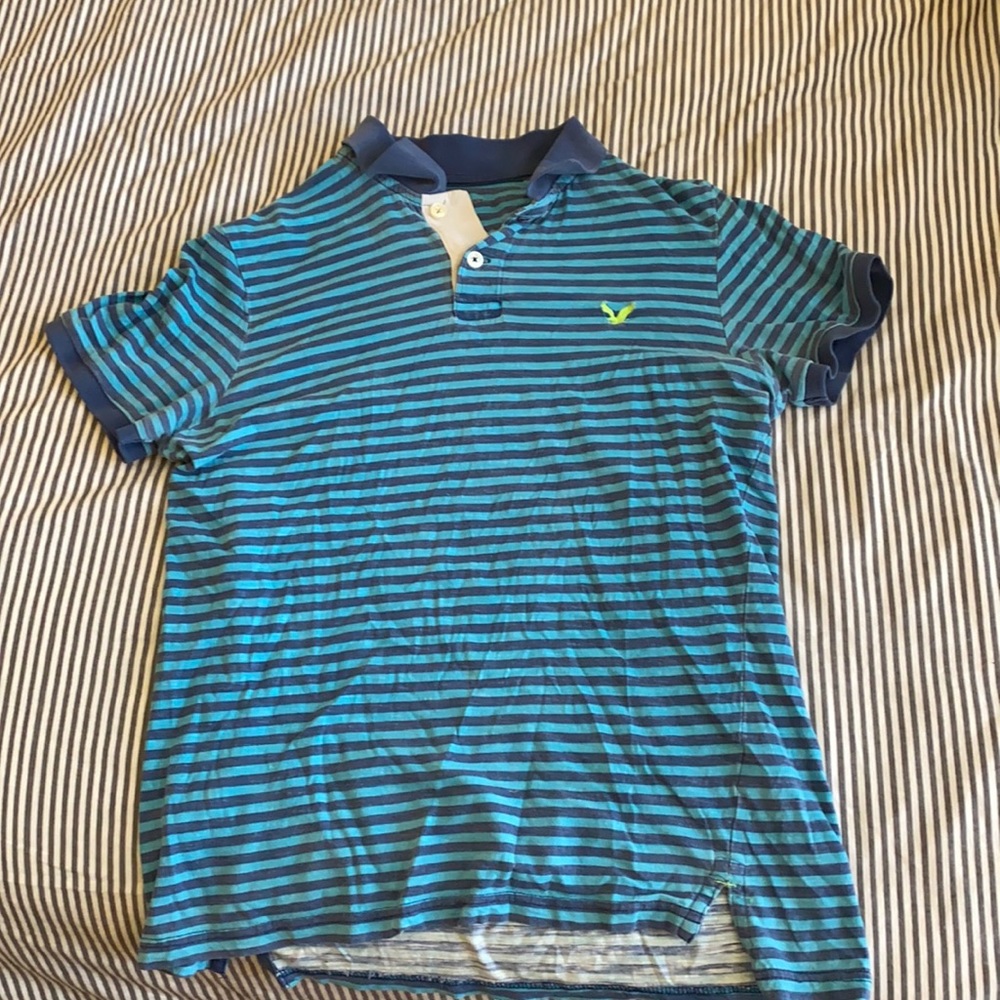 Blue polo